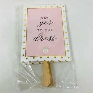 The Ring Boxes 'Say Yes To The Dress' 2 Sided Signs Set Of *